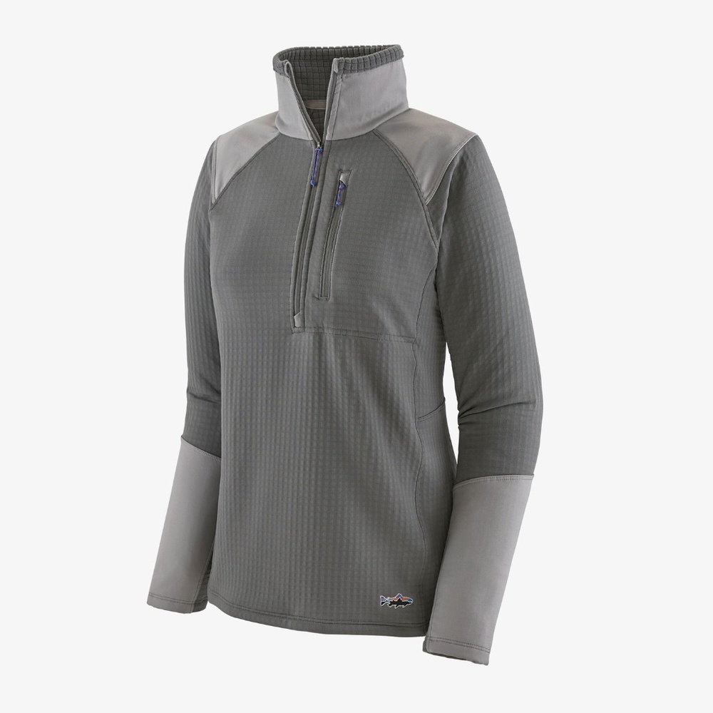 Patagonia Long-Sleeved R1® Fitz Roy Trout 1/4-Zip new with tags - Picture 1 of 8